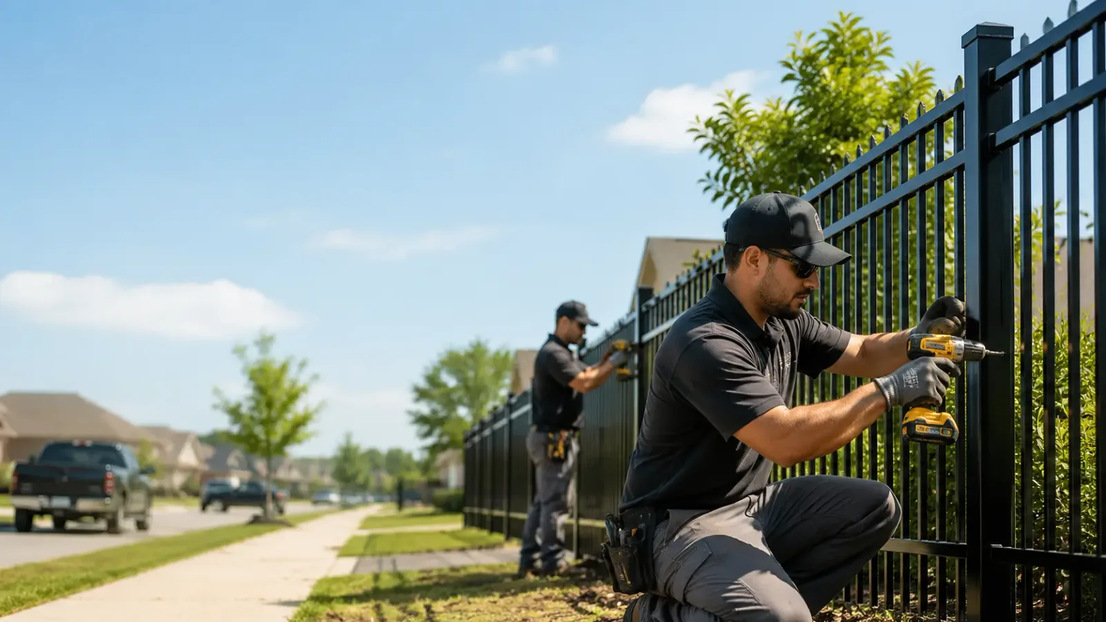 Metal Fence Installation in Mathews, AL